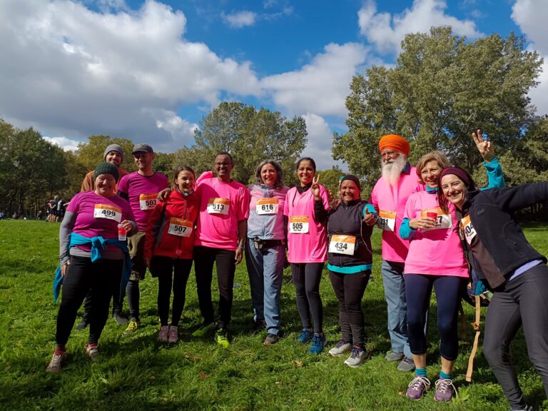 Interface-Laufteam beim 7.LebensLauf der Asylkoordination